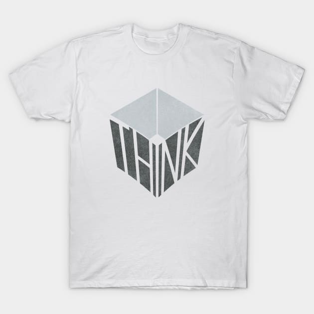 Think Outside the Box T-Shirt by chunkydesign